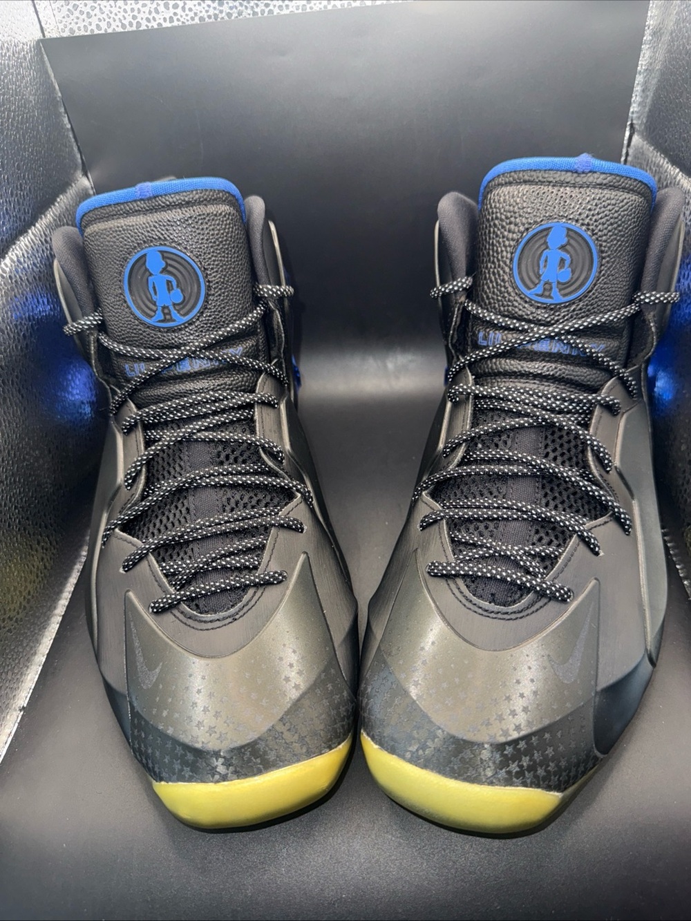 Size 10.5 - Nike Lil Penny Posite Shooting Stars, 652121-003, Clean, No Box Flaw